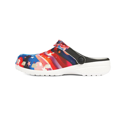 StarSpangled Clogs