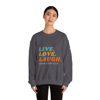 Savor Life - Unisex Crewneck Sweatshirt