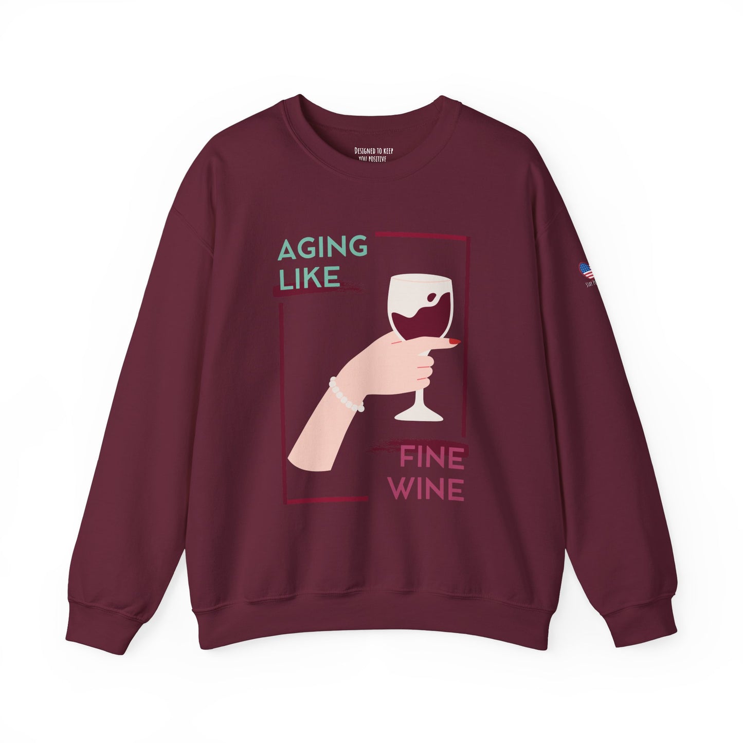 Fine Wine - Unisex Crewneck Sweatshirt