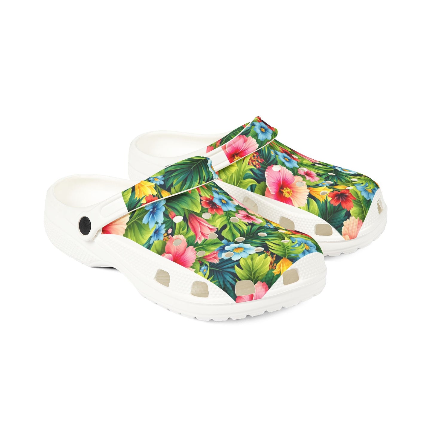 TropicBloom Clogs