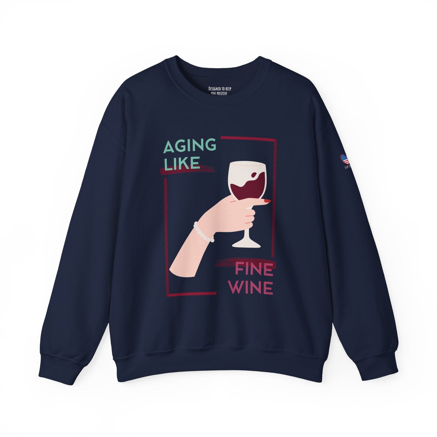 Fine Wine - Unisex Crewneck Sweatshirt