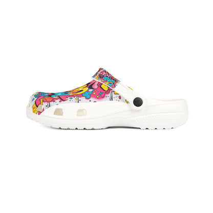 GraffitiGlow Clogs