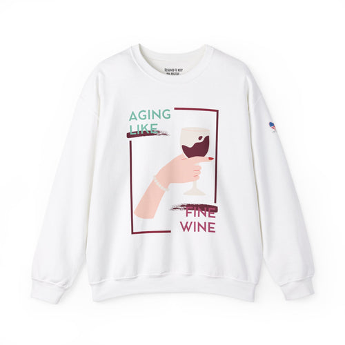 Fine Wine - Unisex Crewneck Sweatshirt