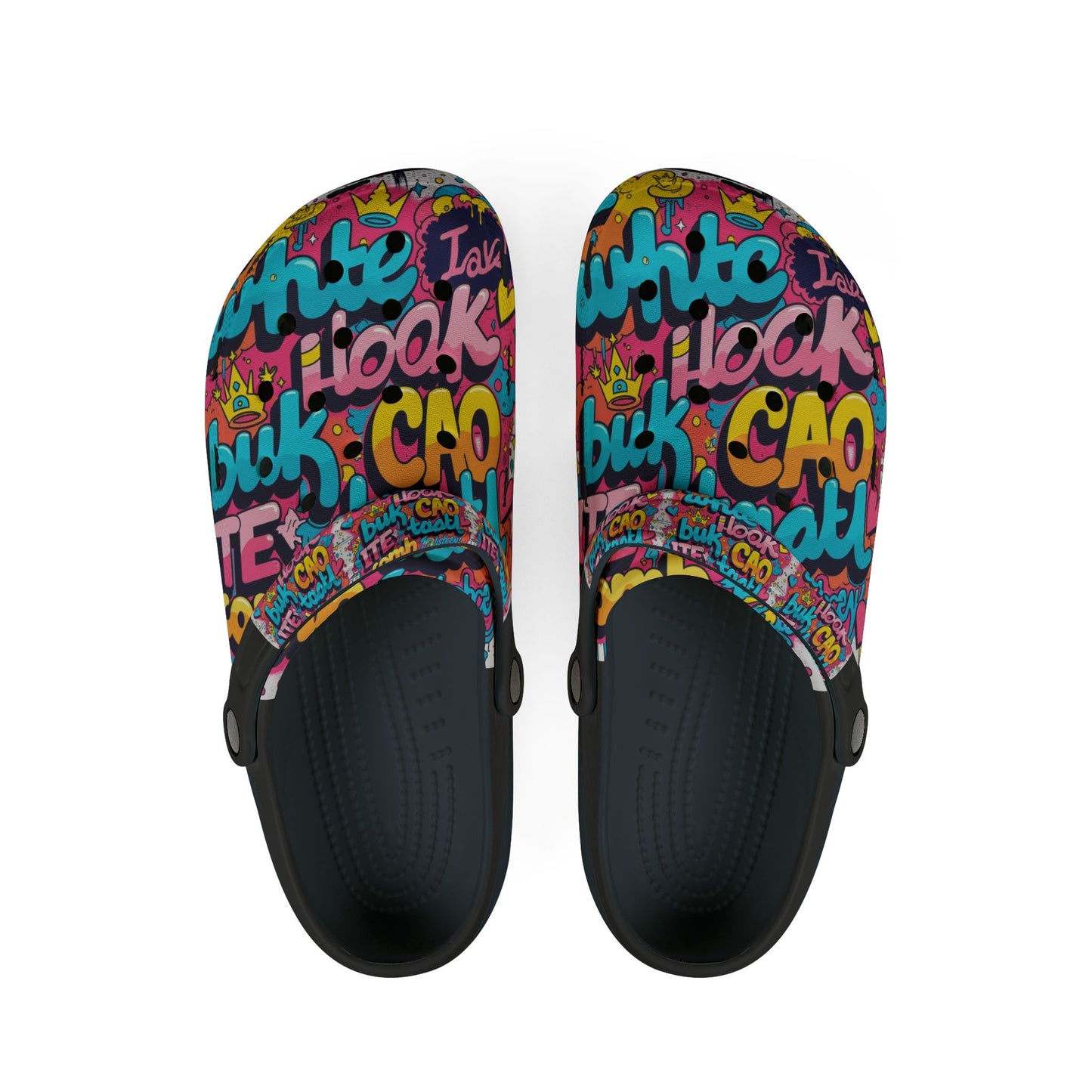 GraffitiGlow Clogs