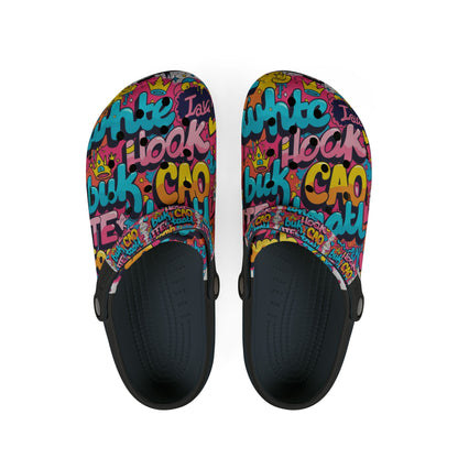 GraffitiGlow Clogs