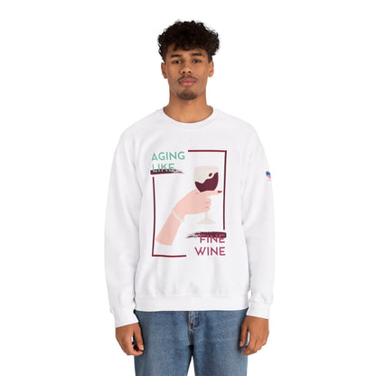 Fine Wine - Unisex Crewneck Sweatshirt