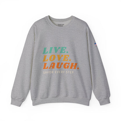 Savor Life - Unisex Crewneck Sweatshirt