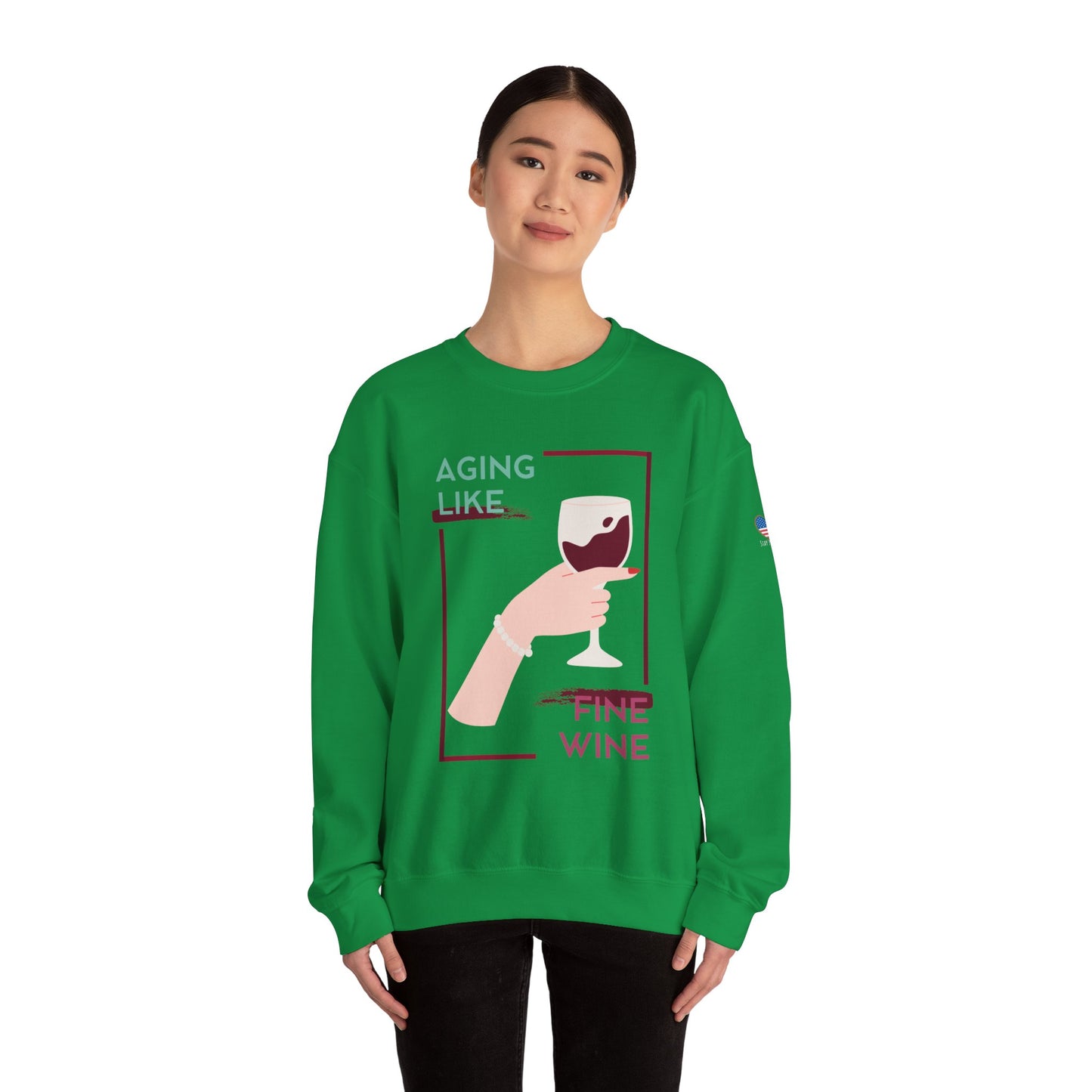 Fine Wine - Unisex Crewneck Sweatshirt