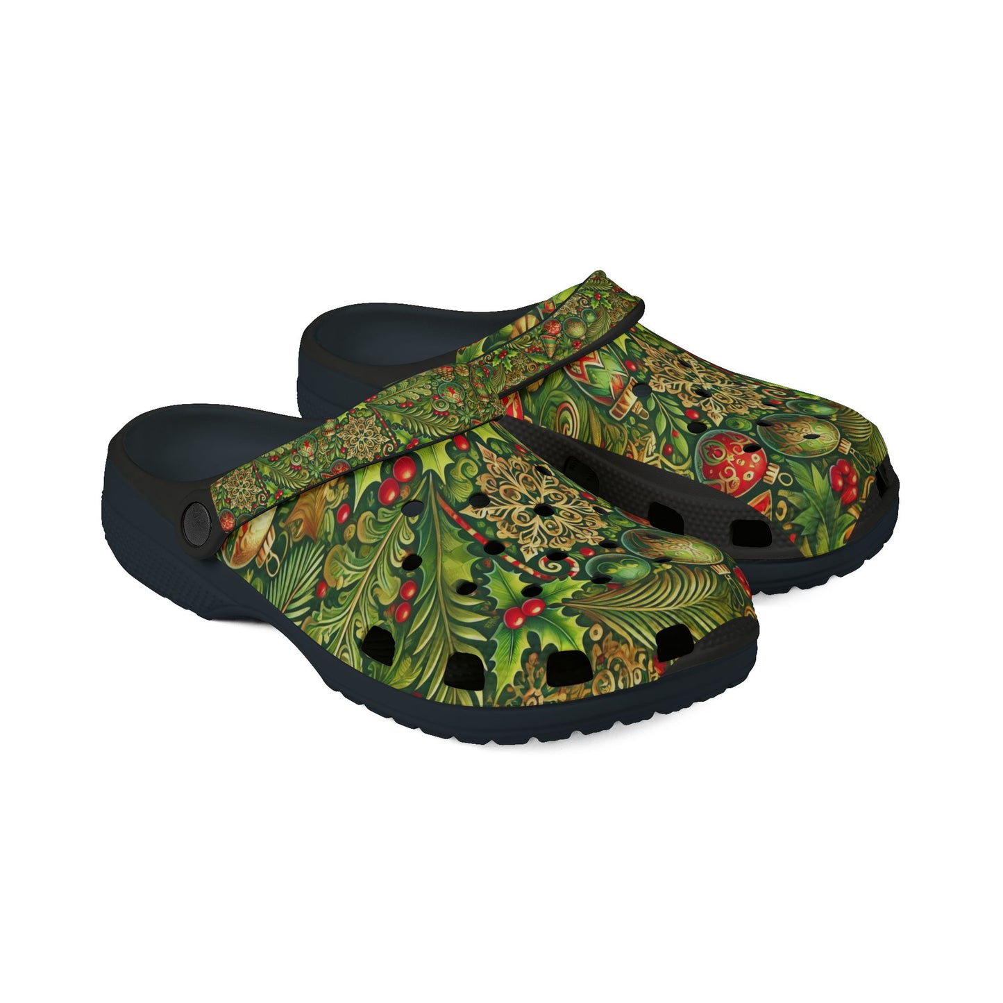 Evergreen Cheer Clogs