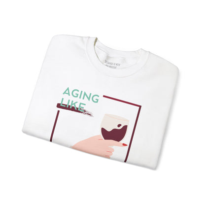 Fine Wine - Unisex Crewneck Sweatshirt