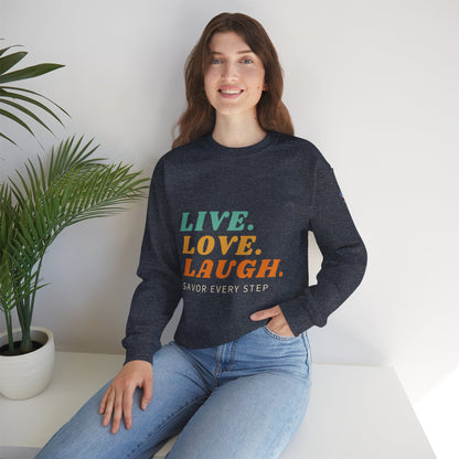 Savor Life - Unisex Crewneck Sweatshirt