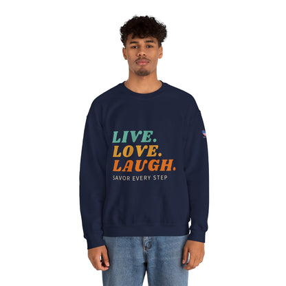 Savor Life - Unisex Crewneck Sweatshirt