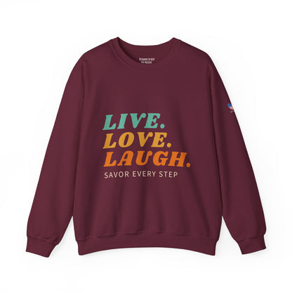 Savor Life - Unisex Crewneck Sweatshirt