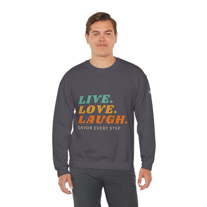 Savor Life - Unisex Crewneck Sweatshirt