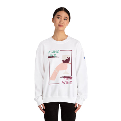 Fine Wine - Unisex Crewneck Sweatshirt