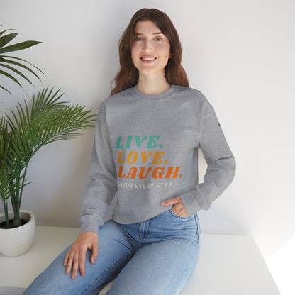 Savor Life - Unisex Crewneck Sweatshirt