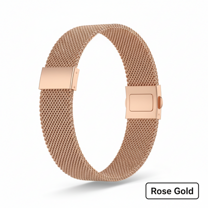 Elegant Milanese Loop design complements the advanced SmartPulse band for a stylish and functional wearable experience.