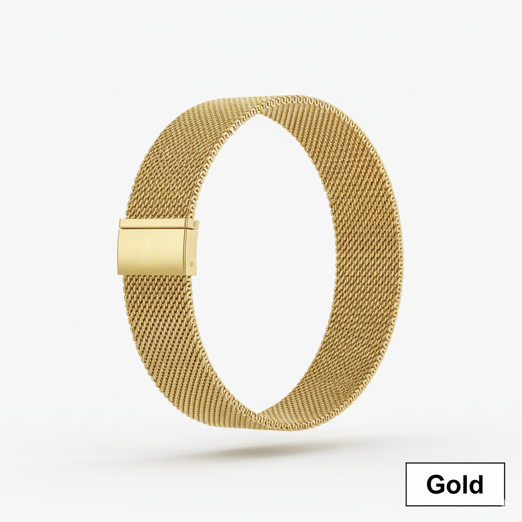 Elegant Milanese Loop design complements the advanced SmartPulse band for a stylish and functional wearable experience.