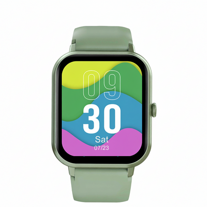 SmartPulse Square version smartwatch for health tracking with advanced features and sleek design