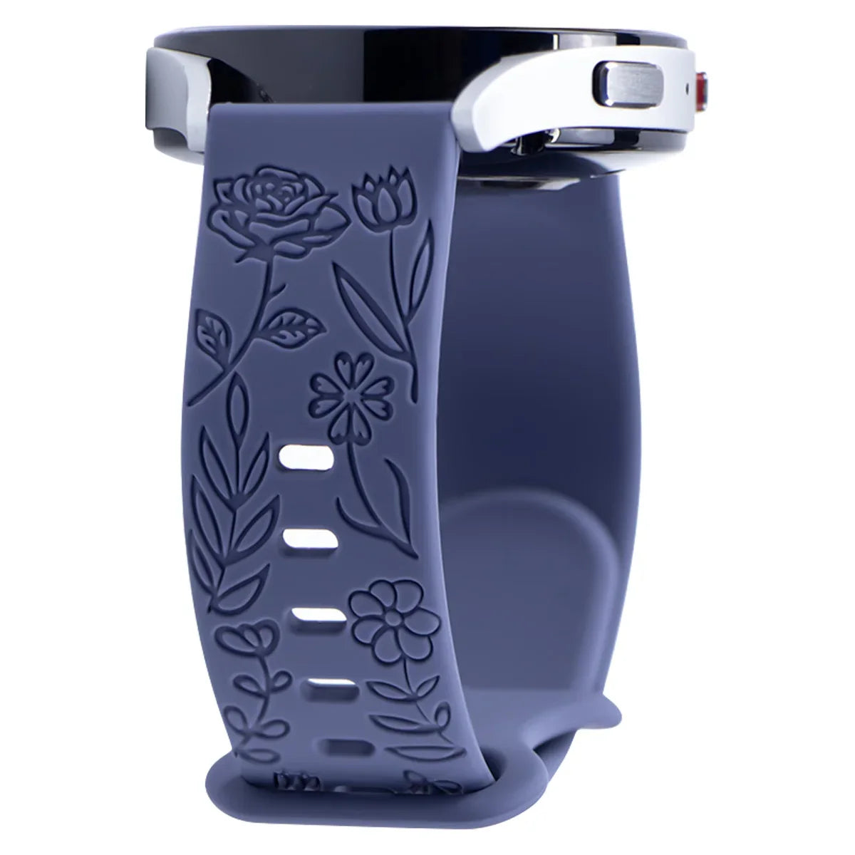 SmartPulse band in floral silicone design, limited edition for stylish and comfortable wear