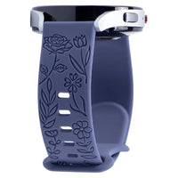 Deep Blue Floral