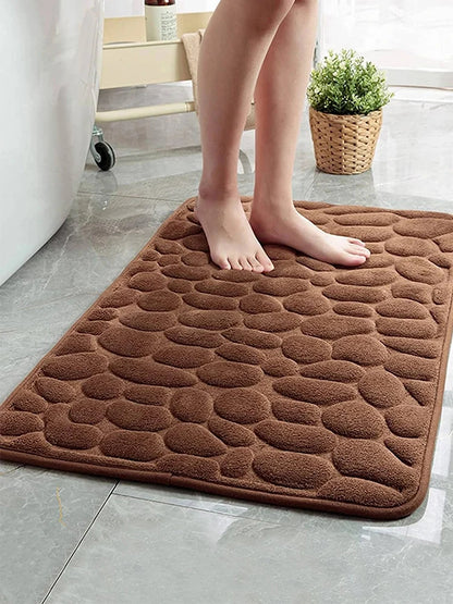 Cobblestone Comfort Bath Mat