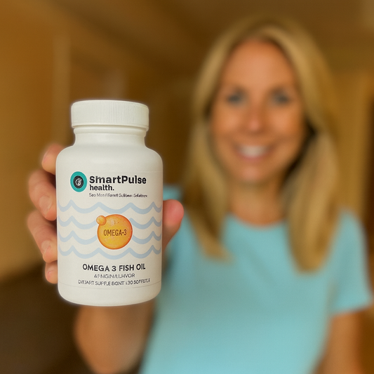 SmartPulse Health Omega-3 Fish Oil Supplement – 60 Softgels | Supports Heart, Brain & Daily Vitality